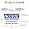 Signmission Did You Inspect Your Hazardous Waste Containers OSHA Notice Sign, Aluminum, 18in W x 12in L, 2PK OS-2PACK-NS-A-1218-L-10984 - alternate 3